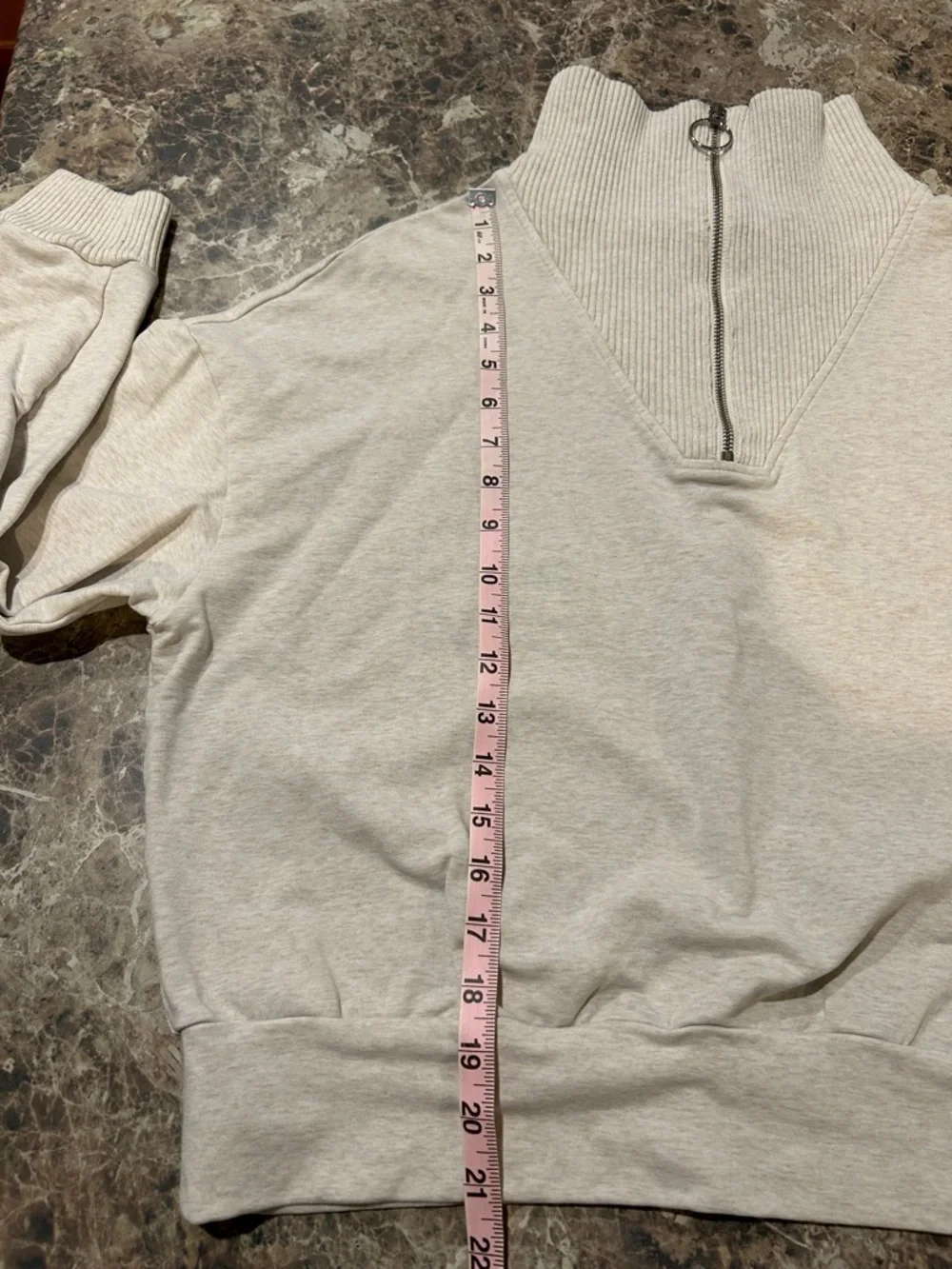 Varley Miller Half Zip Sweatshirt